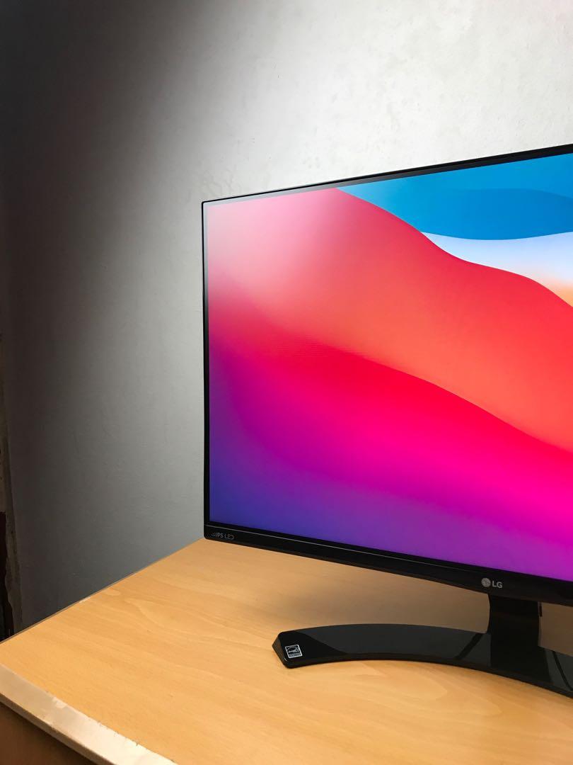 LG Monitor 24 Inch IPS, 75hz, HDMI, VESA Compatible, AMD FreeSync, 5ms