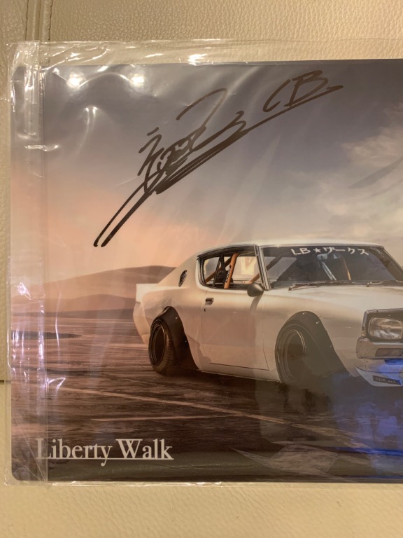 加藤渉さんのサイン XLARGE LIBERTY WALK BOX TEE XL 世界のリバティー