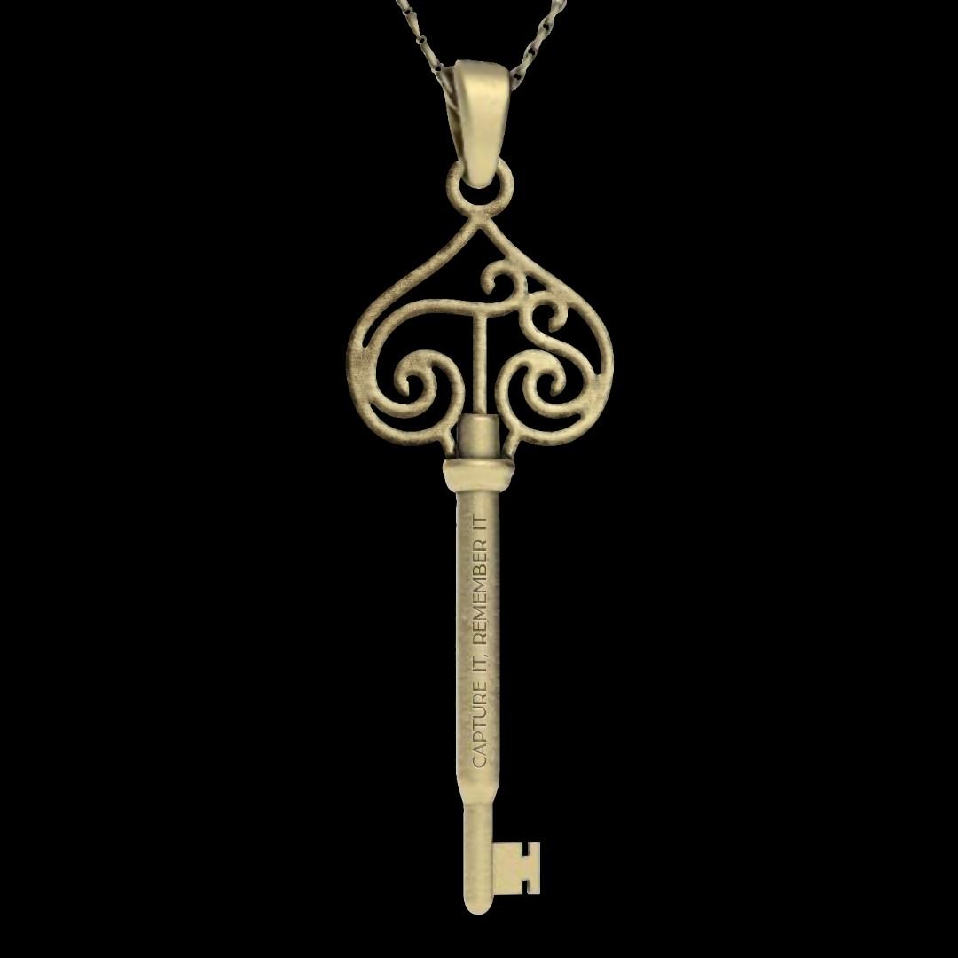 taylor swift “capture it remember it” vault key necklace merch fearless