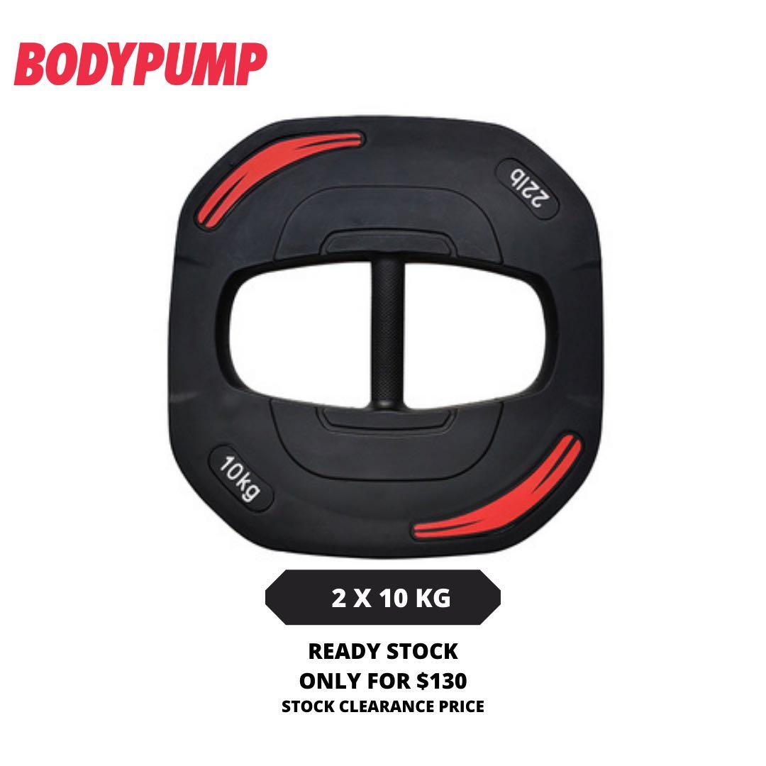 Body pump 10kg clearance weights