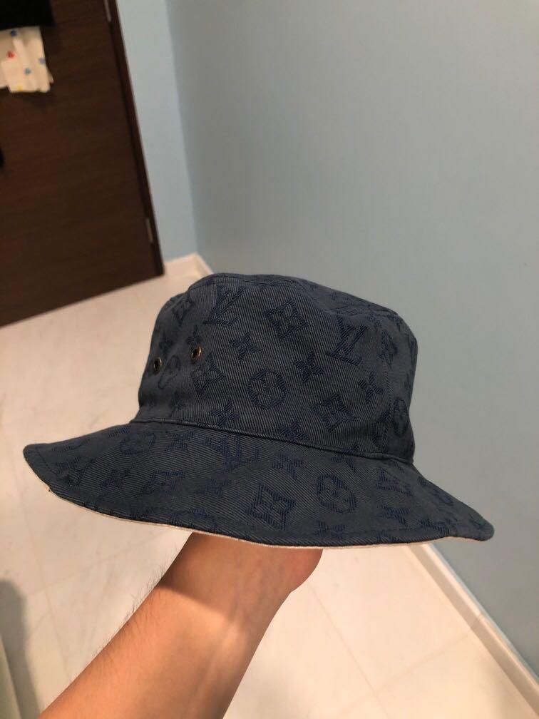 LV vintage Bucket Hat, Men's Fashion, Watches & Accessories, Caps