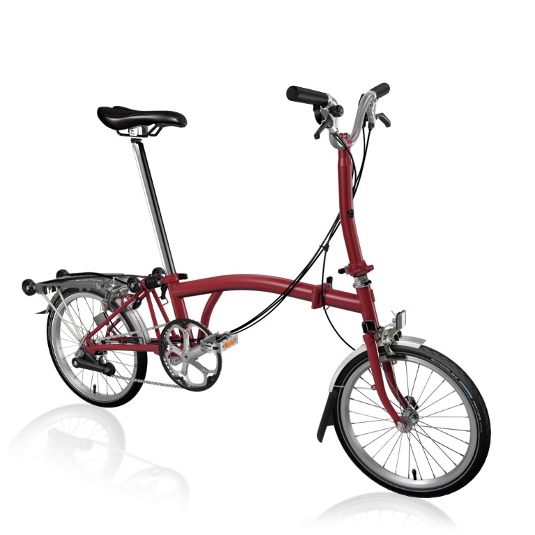 M6R House Red Brompton Bike Ready Stock