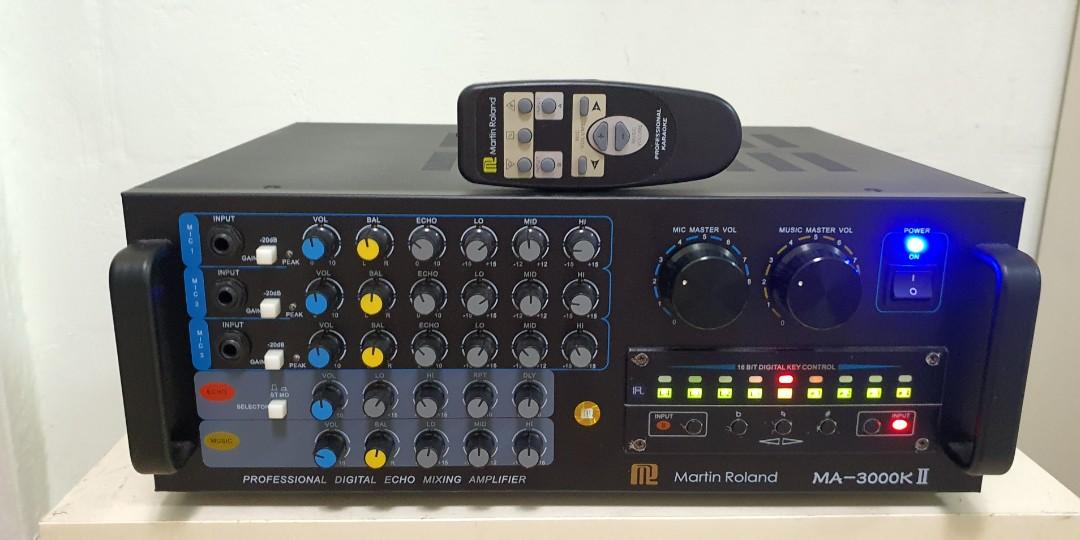 Hisonic MA3800K 760W Karaoke Mixing Amplifier