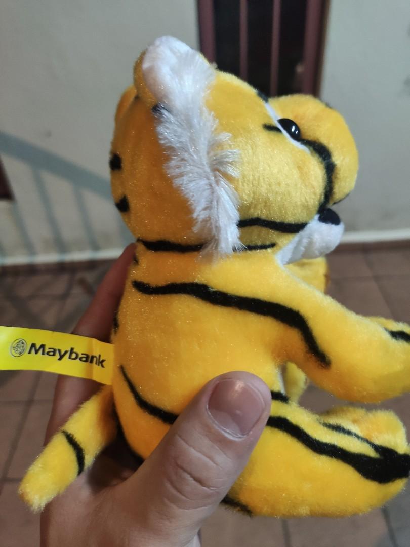Maybank Tiger Plushie, Hobbies & Toys, Collectibles & Memorabilia, Fan