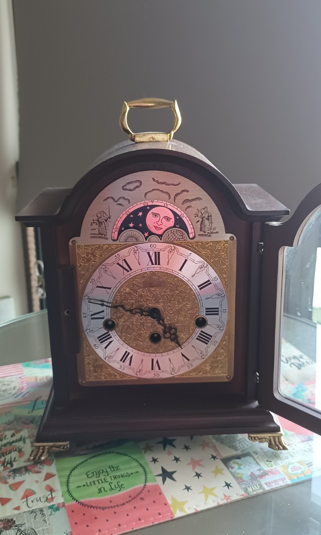 Mechanical Desk Clock, Furniture & Home Living, Home Decor, Clocks on Carousell