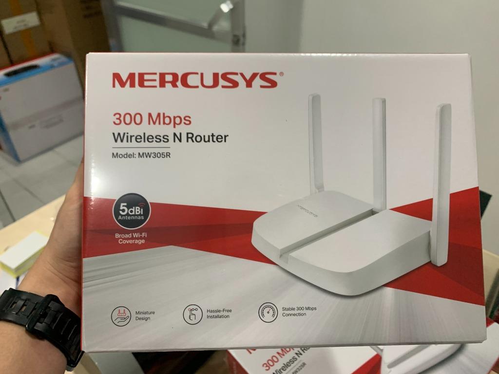 Mercusys Mw305r 300mbps Wireless N Router Three 5dbi Antennas Wifi Router Computers Tech Parts Accessories Networking On Carousell