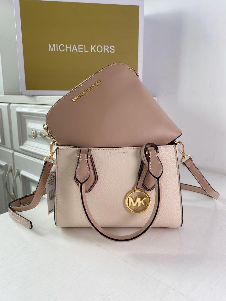 Michael Kors Daria 2 in 1 Satchel, Women's Fashion, Bags & Wallets,  Clutches on Carousell