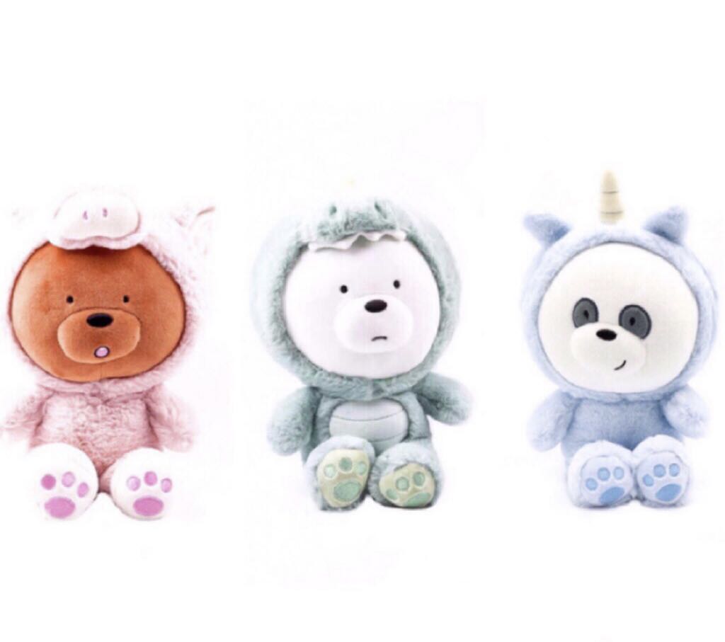 We bare bears ice on sale bear plush miniso