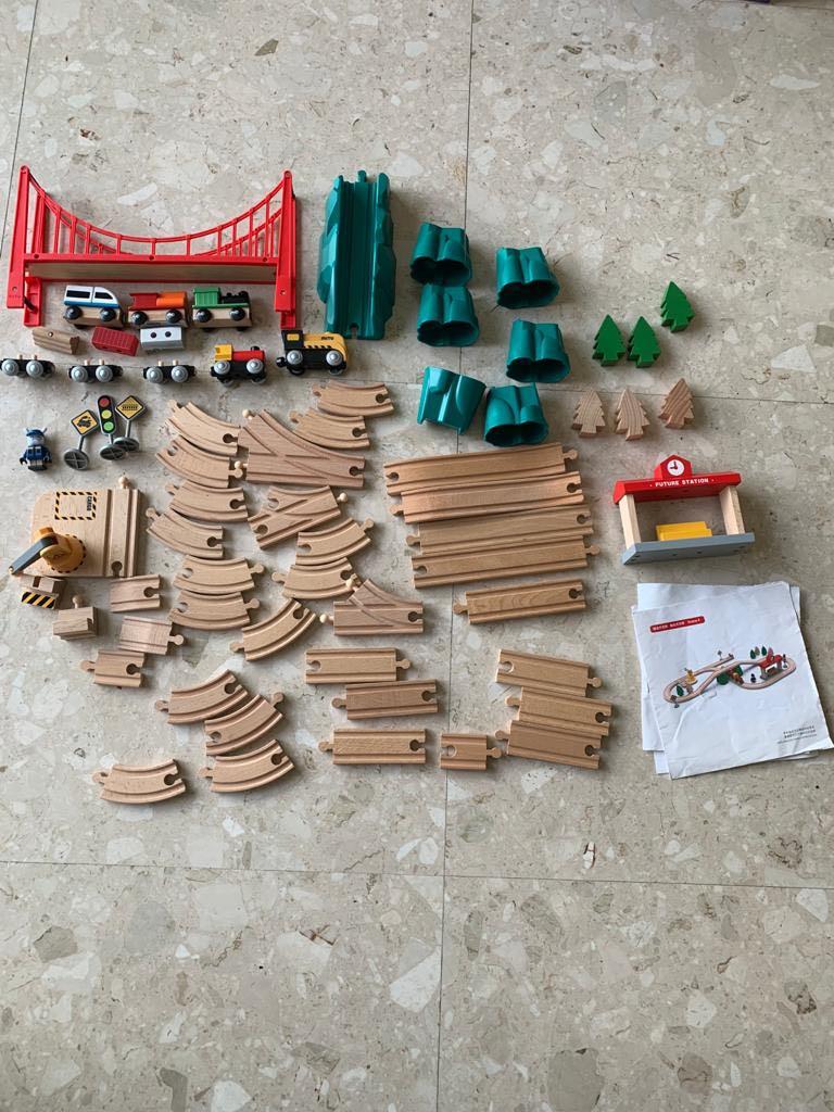 Mitu Toy Train Set, Hobbies & Toys, Toys & Games on Carousell