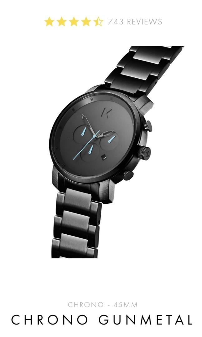 Chrono new arrivals gunmetal black