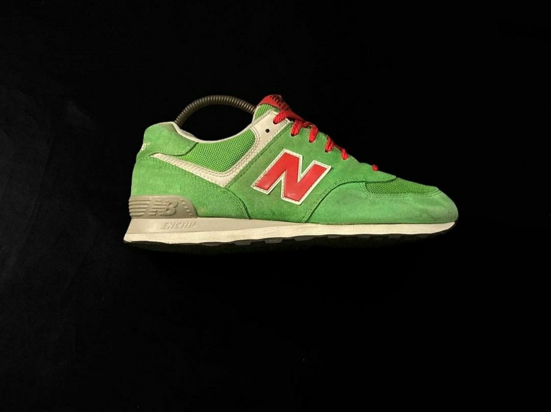 New balance 574 classic green, Fesyen 