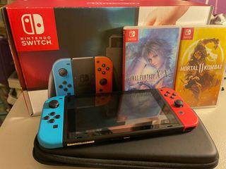 Nintendo Switch V1 Console Good Condition
