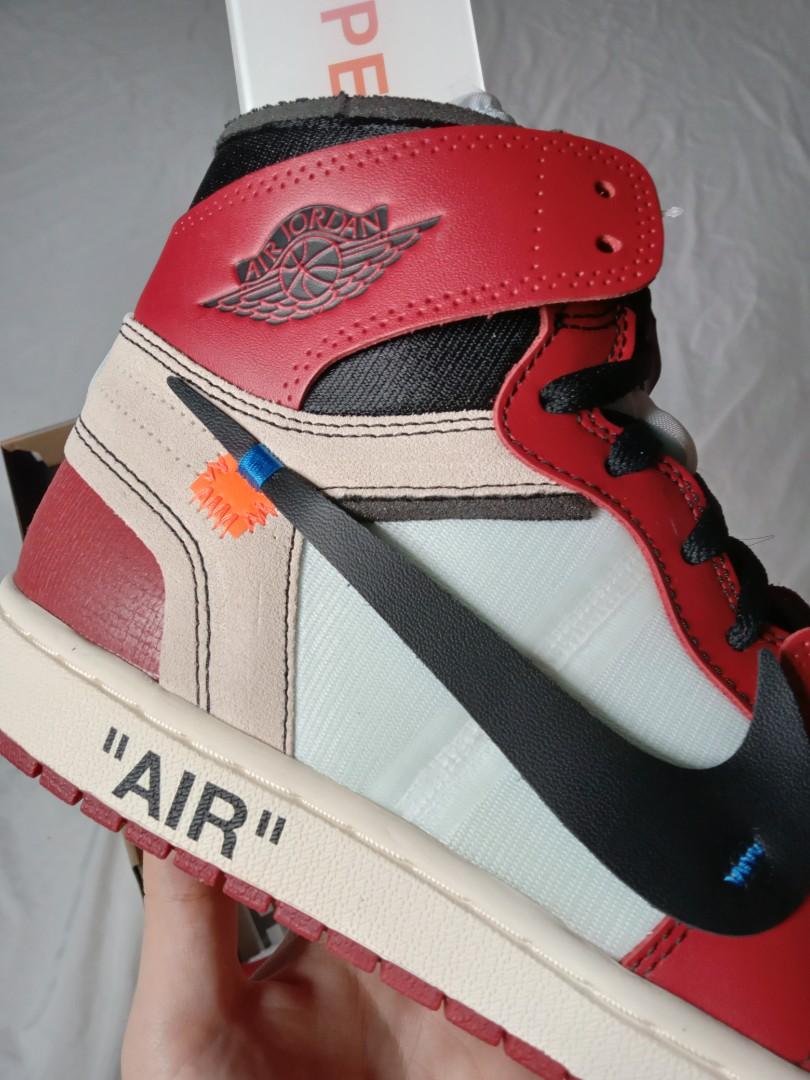 Air jordan 1 off on sale white og