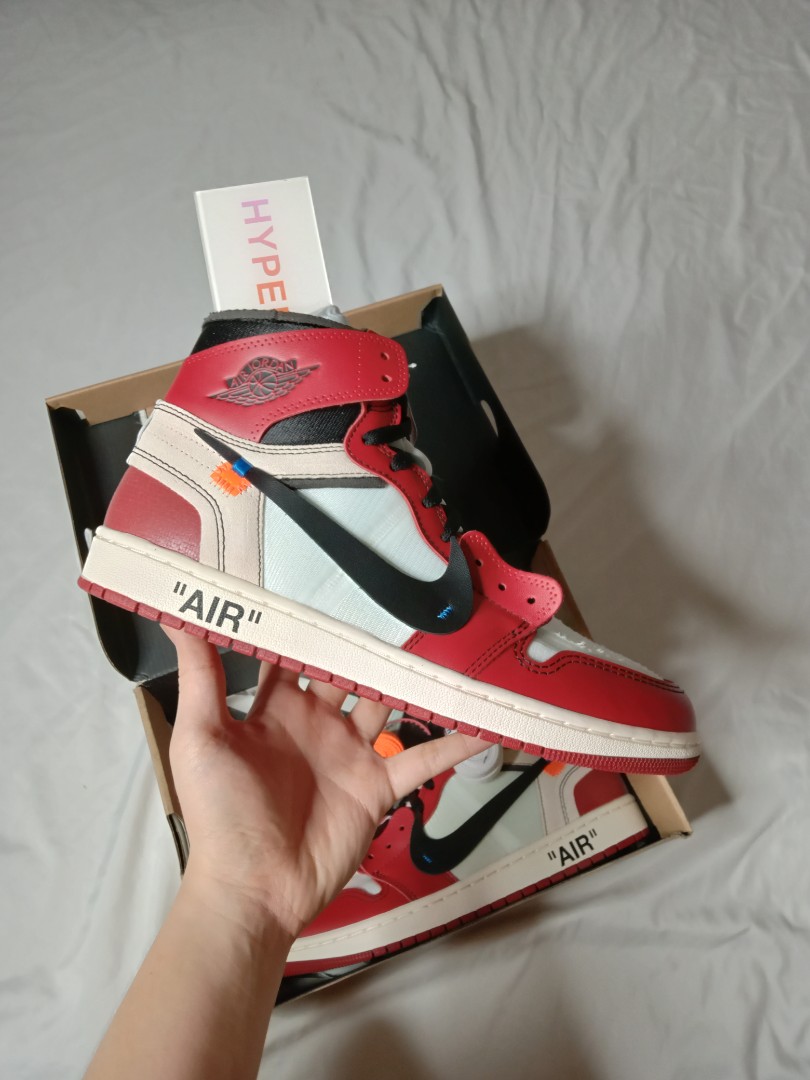 Off White Air Jordan 1 OG Men s Fashion Footwear Sneakers on