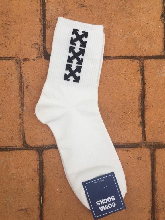 OFF-WHITE SOCKS (Category: Socks) located in Klang. Submitted by flockins (Listing ID 1103688944, Image 2). Description: !!ORIGINAL KOREA OFF-WHITE SOCKS!! MATERIAL DAMN SOFT!!!! SIZE : EURO 41/ UK 7 / US 8 COD: NILAI/ENSTEK POSTAGE :RM8 TAKE 2 FREE POSTAGE! (NEGOTIABLE!!) ANY INQUIRES PLS PM SELLER, TQ. .