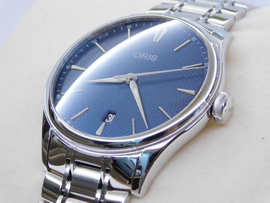 Oris artelier hotsell date blue