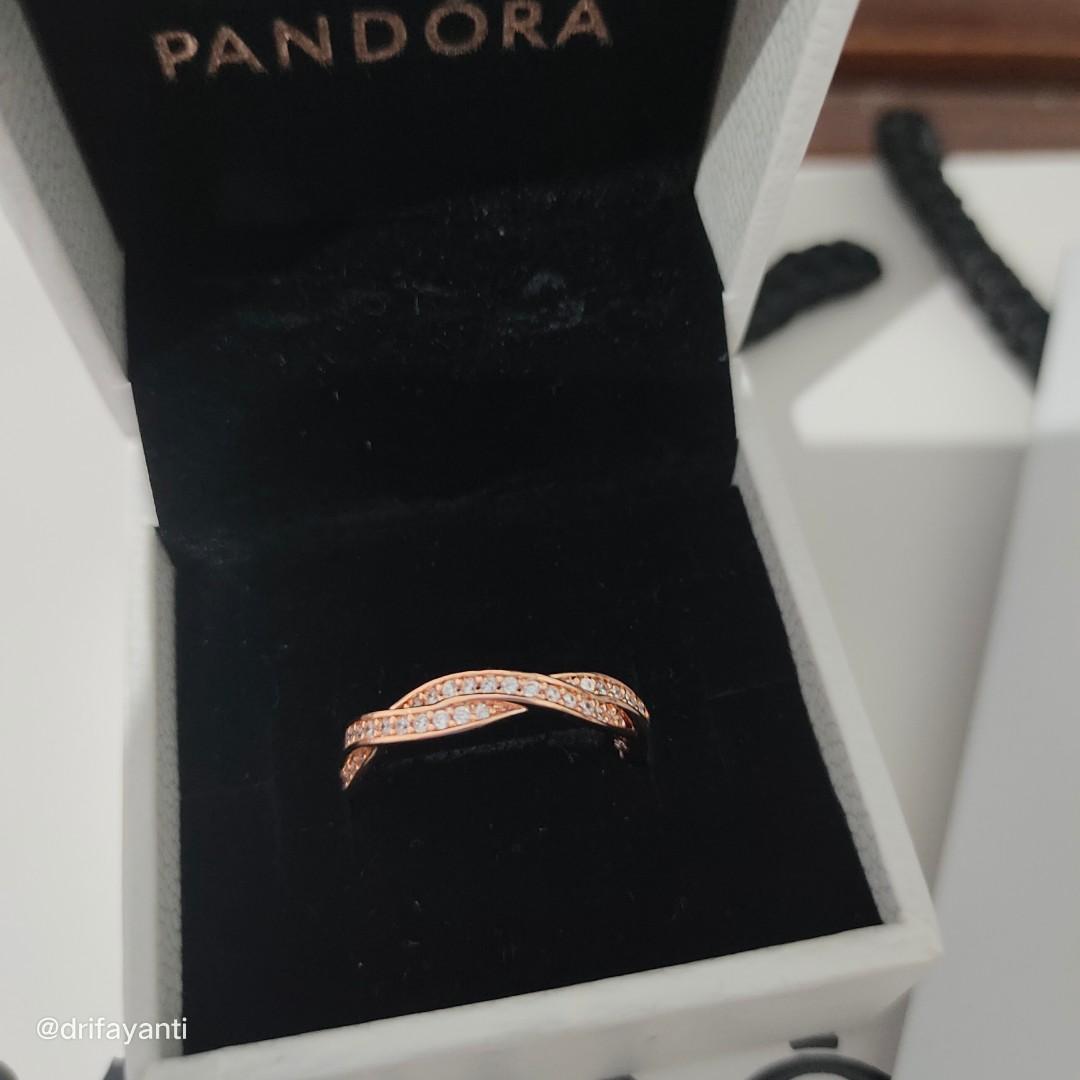 Pandora Twisted Ring Rose Gold, Barang 