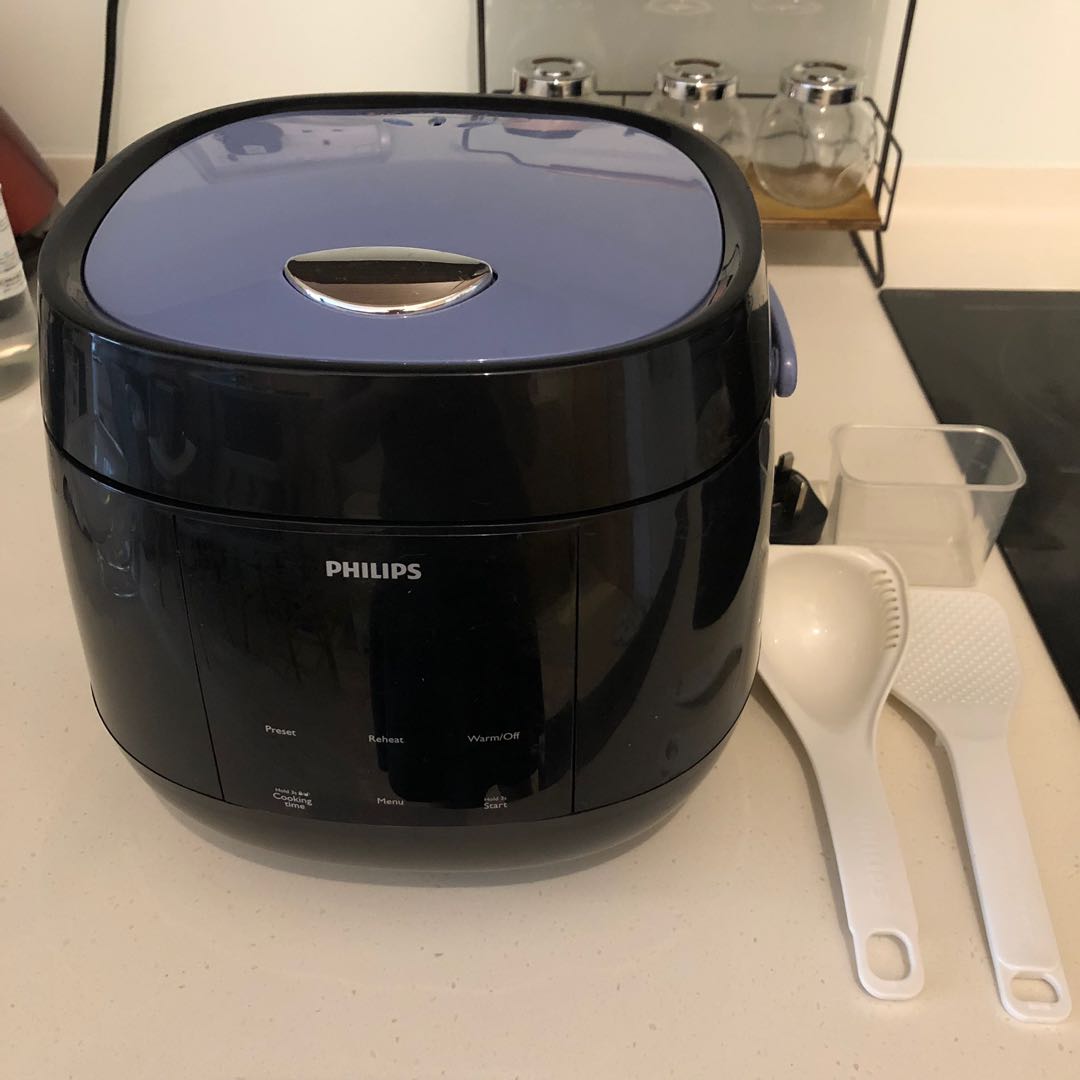 PHILIPS Rice Cooker 0.7L for 12 persons, TV & Home Appliances
