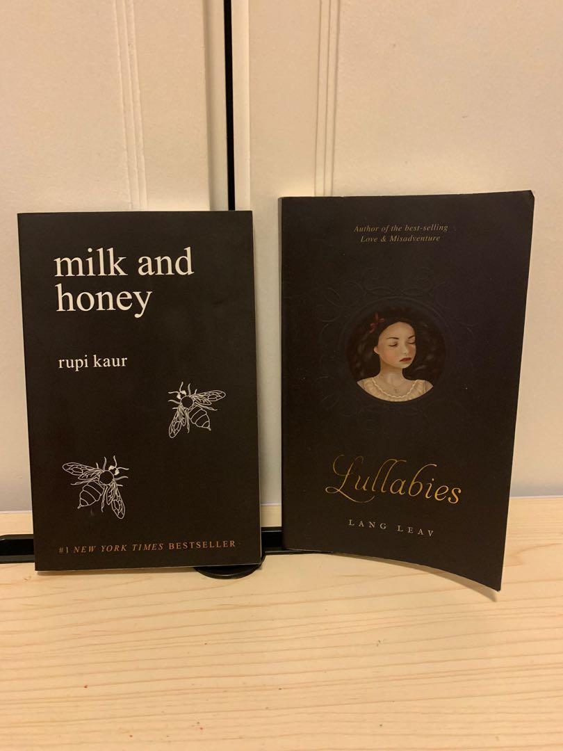 Andrews McMeel Publishing Poetry Lot milk and honey Rupi Kaur Lang Leav 5  Pbks