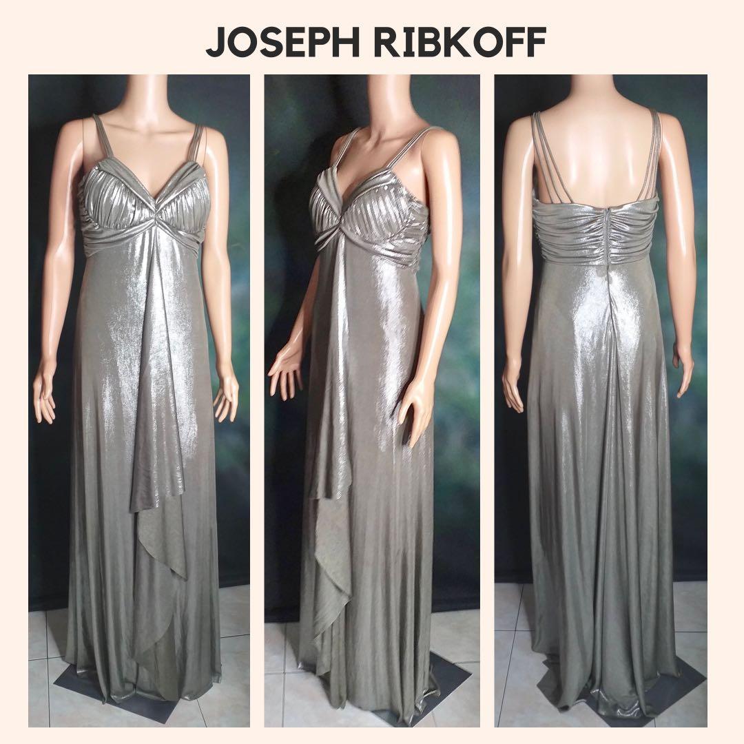 Style 1-2819941350-1498 Joseph Ribkoff Size 4 Wedding Guest Plunge Velvet  Navy Blue Cocktail Dress on Queenly