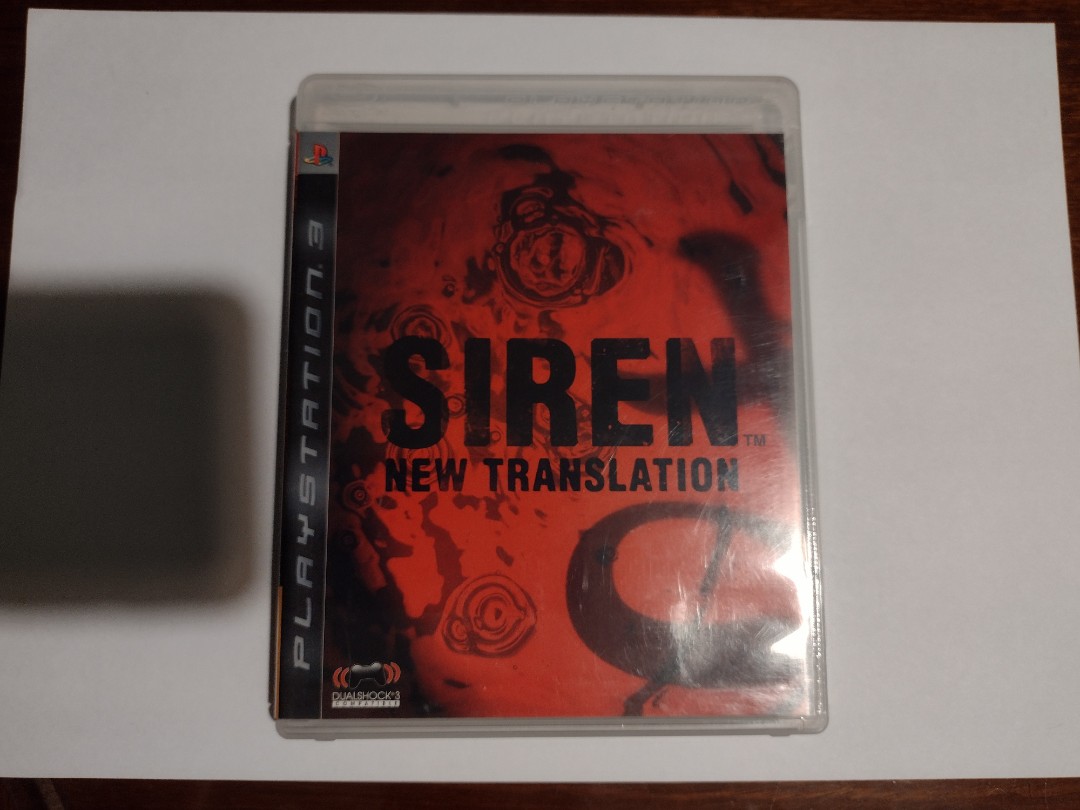 日英文版ps3 Game 死魂曲 新譯siren New Translation 遊戲機 遊戲機遊戲 Carousell