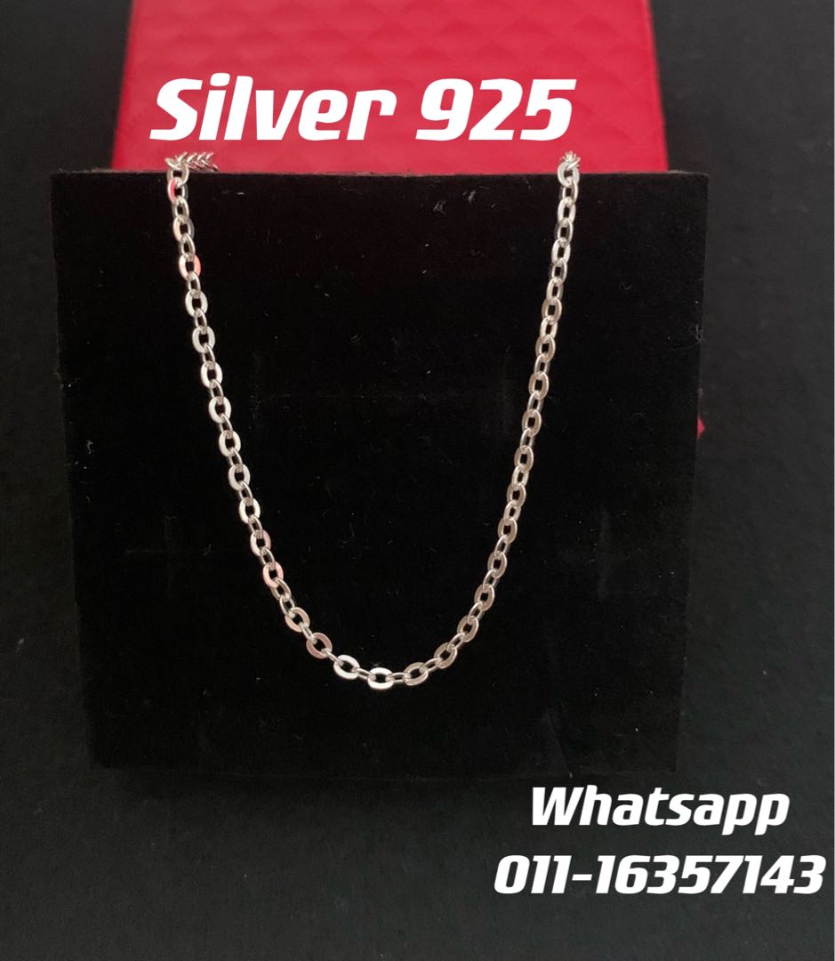 Rantai Silver 925 Ori Readystock Women S Fashion Jewellery On Carousell