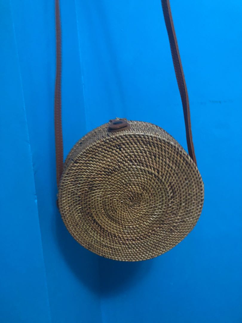Rattan Bag from Bali, Women's Fashion, Bags & Wallets, Beach Bags on