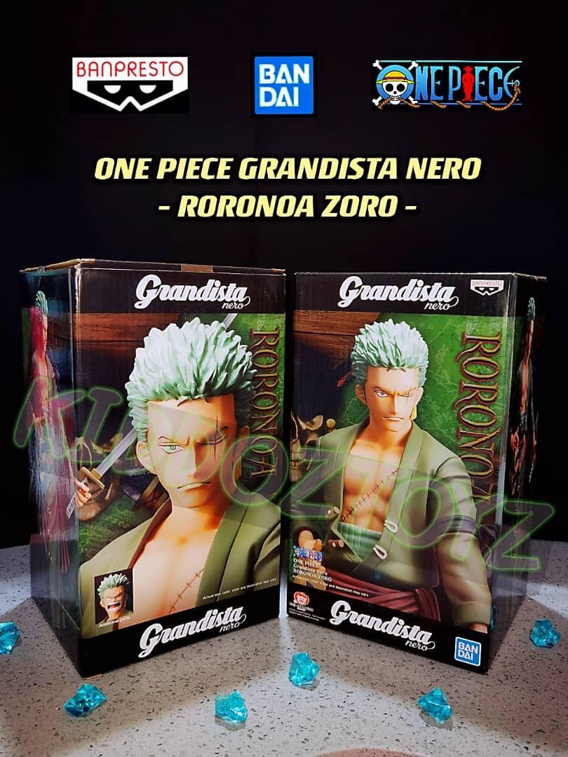 Ready Stock Banpresto One Piece Grandista Nero Roronoa Zoro Toys Games Action Figures Collectibles On Carousell