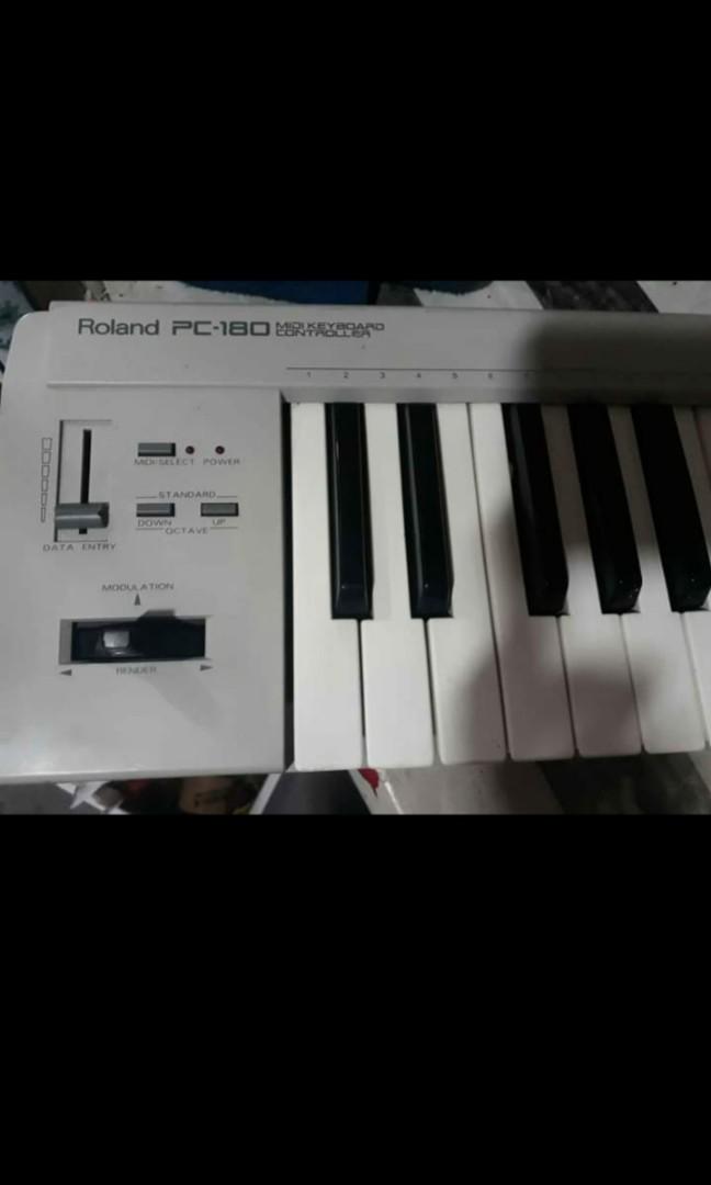 Roland Pc 180 49 Keys Midi Controller Hobbies Toys Music Media Musical Instruments On Carousell