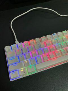 Royal kludge rk61 pro brown switch hotswappable wired and wireless
