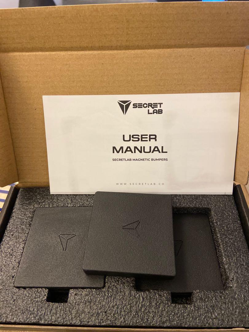 Secretlab Bumpers (set of 4), Furniture & Home Living