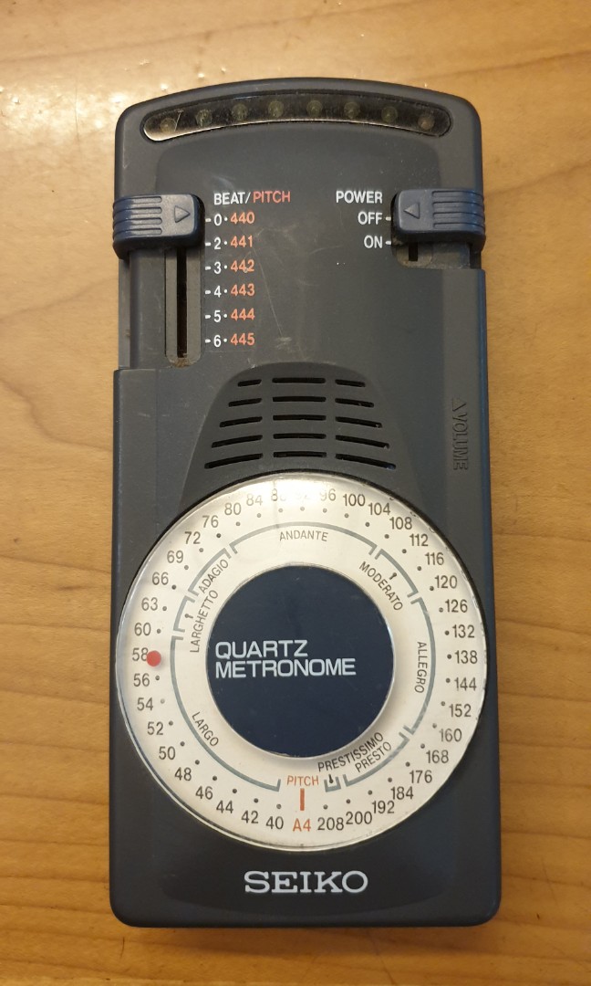 Seiko Quartz Metronome SQ 77, Audio, Other Audio Equipment on Carousell