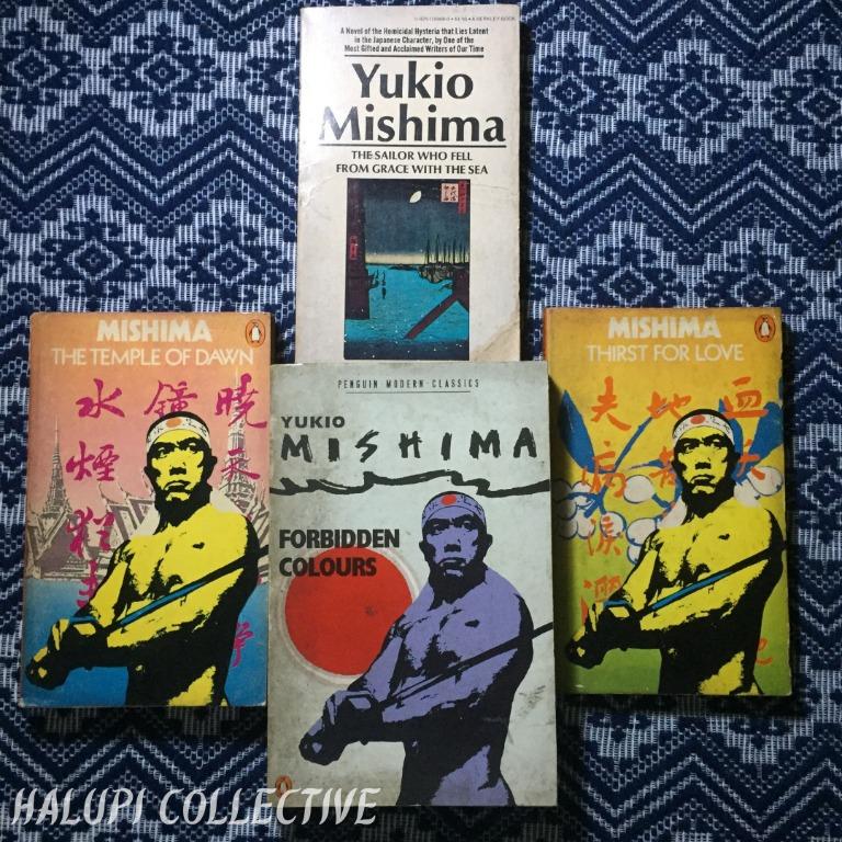 [SET] Yukio Mishima Forbidden Colours / The Temple of Dawn / Thirst for Love / The Sailor Who