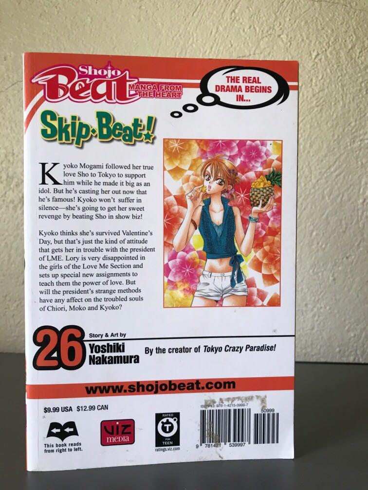 Skip Beat! Manga Vol. 26 (Category: Comics & Manga) located in Cebu City. Submitted by ccloset21 (Listing ID 1103592513, Image 3). Description: what you see is what you get no COD/COP payments - gcash and bank transfer ONLY sf to be shouldered by buyer via JRS you may message for more photos.