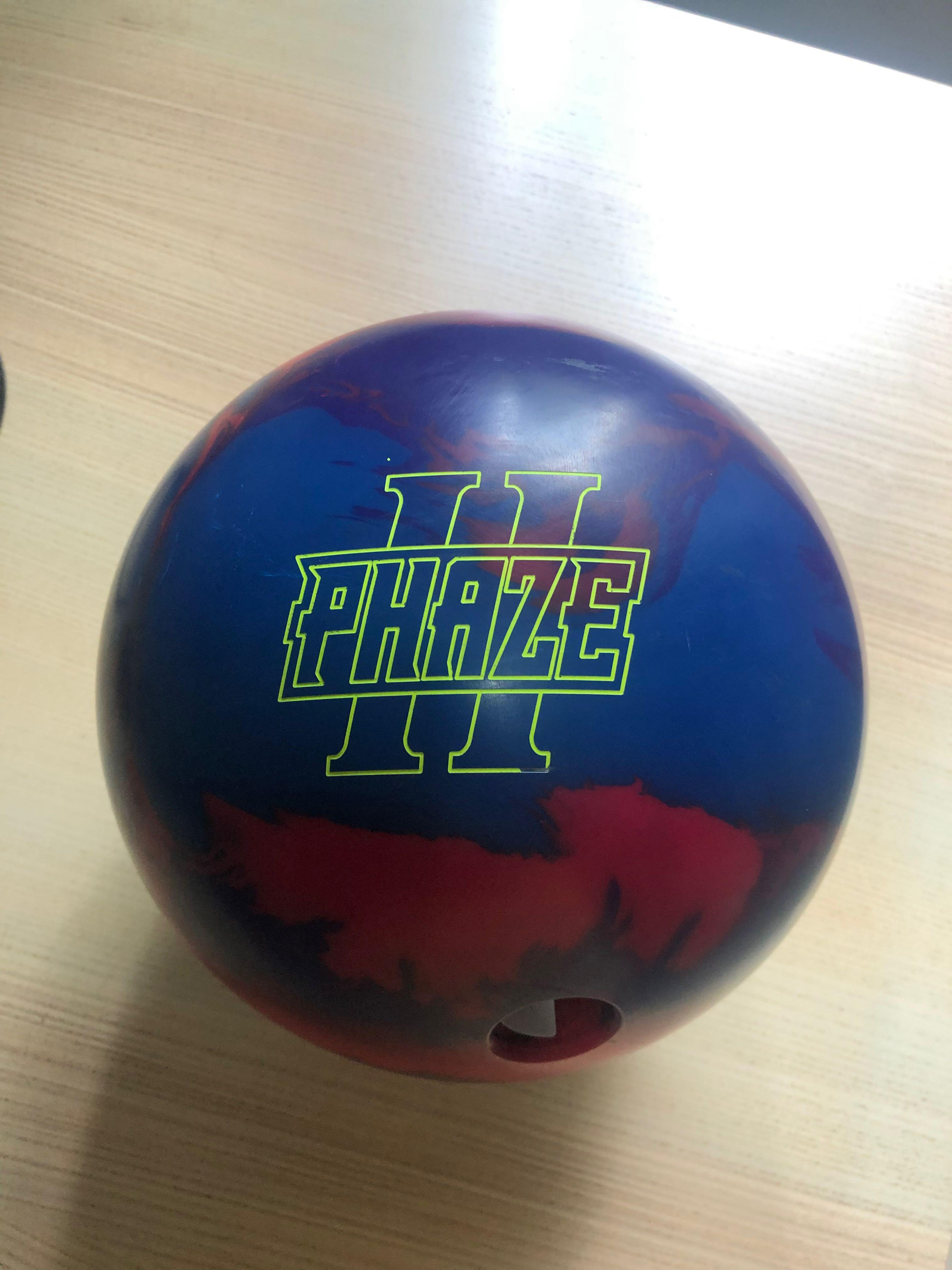 Storm Phaze 2 Bowling Ball 15lbs Single Drilled, Sports Equipment 