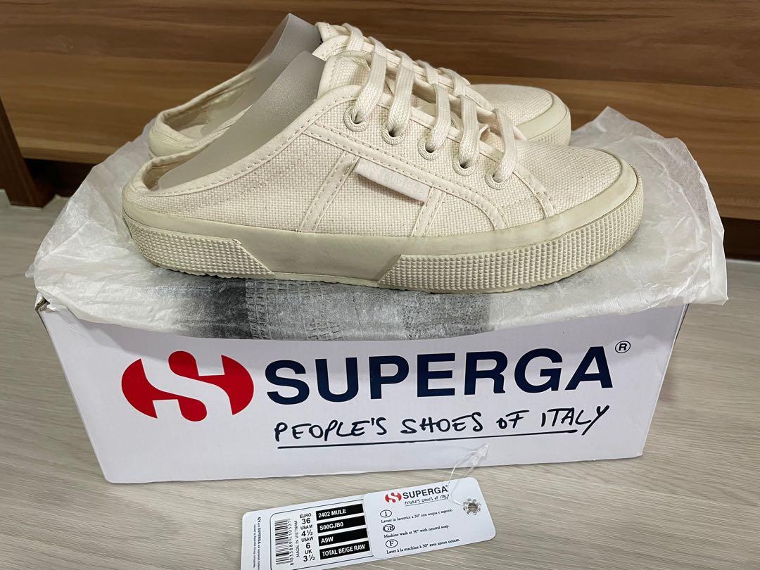superga strap total beige raw