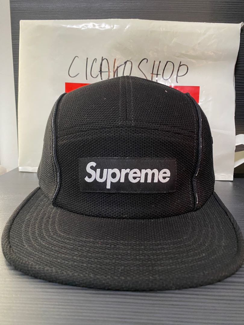 Supreme Pique Piping Camp Cap