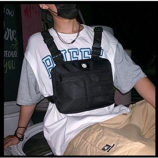 Tactical vest chest bag