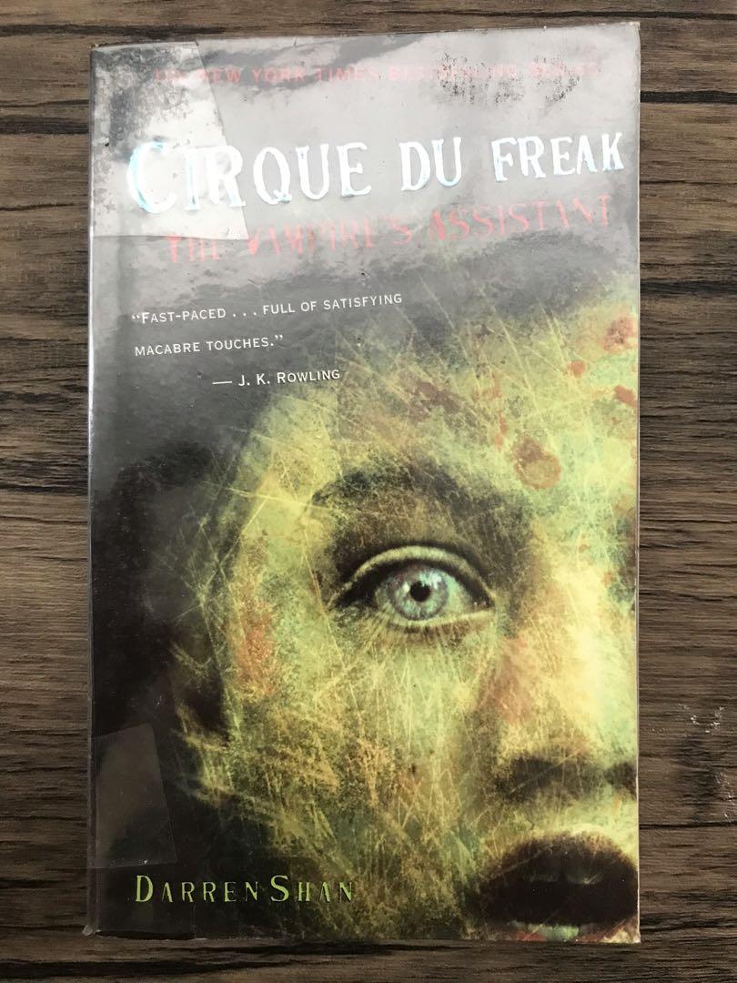 The Vampire's Assistant (Cirque du Freak #2) by Darren Shan (Category: Storybooks) located in Binan City. Submitted by cernatreyes (Listing ID 1103662210, Image 1). Description: Darren Shan was just an ordinary schoolboy - until his visit to the Cirque Du Freak. Now, as he struggles with his new life as a Vampire's Assistant, he tries desperately to resist the one temptation that sickens him, the one thing that can keep him alive. But destiny is 