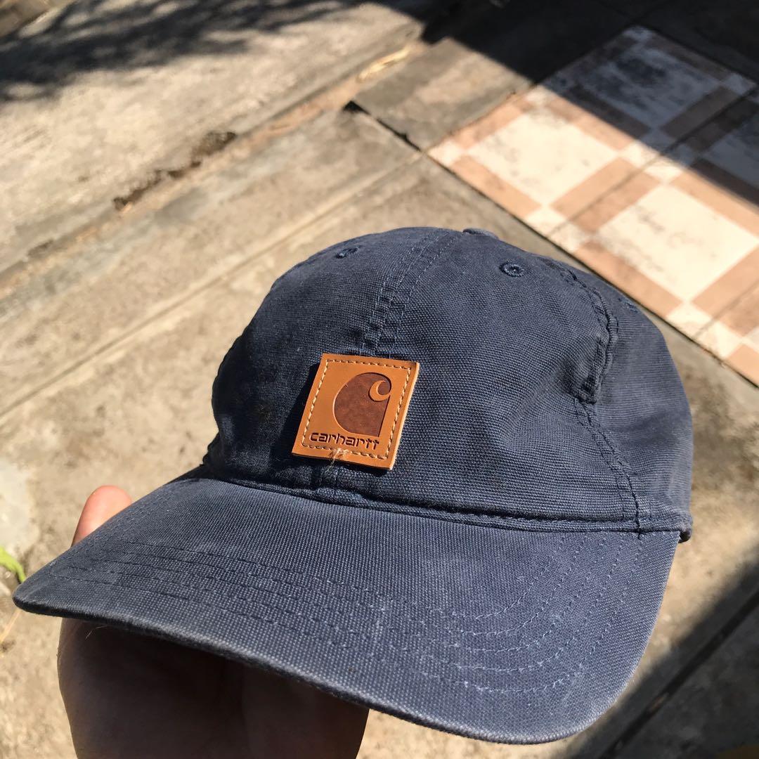 Topi Carhartt Odessa Cap Navy, Fesyen 