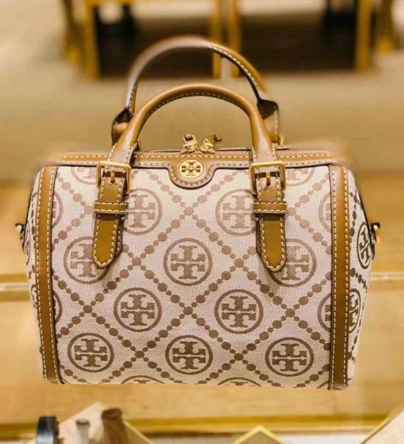 Tory Burch T Monogram Pillow Bag, Luxury, Bags & Wallets on Carousell