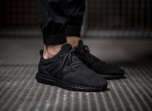 Mens ultra boost 4.0 triple black sales