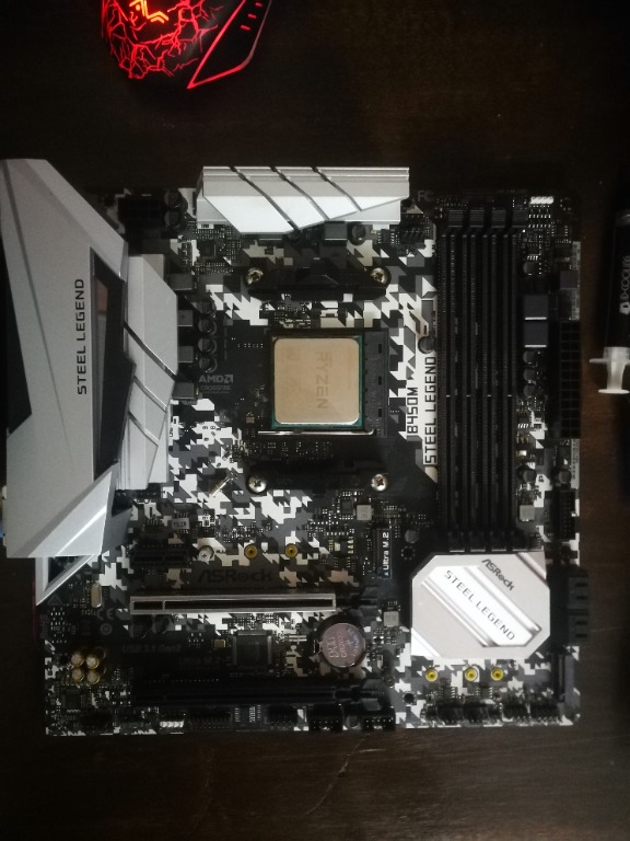 Asrock b450m steel on sale legend ryzen 5 2600
