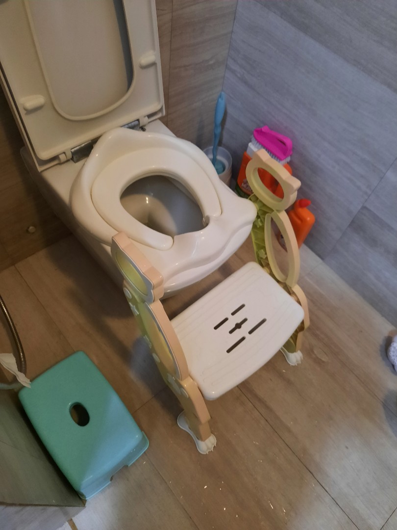 Used Toilet Potty Training Ladder, Babies & Kids, Baby Nursery & Kids