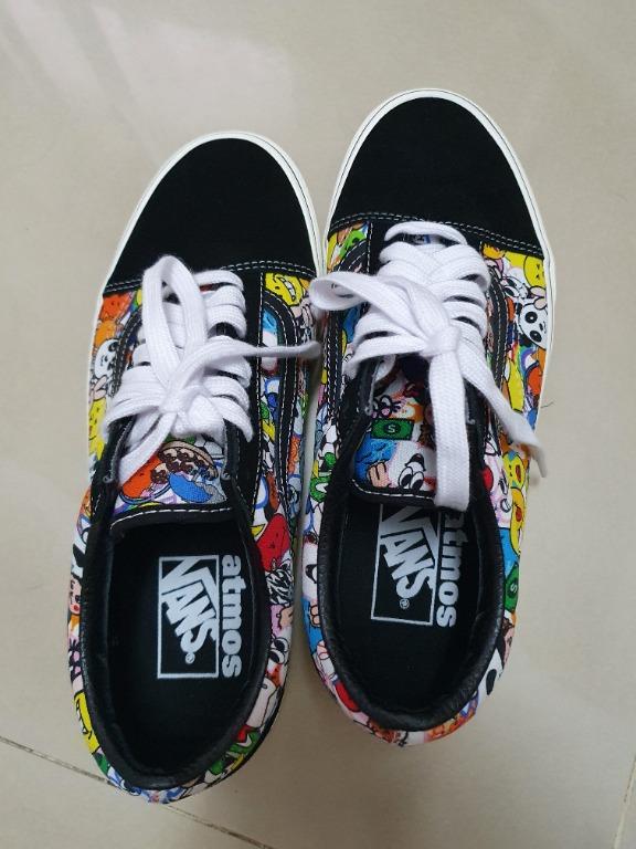 Vans x Atmos Old Skool Emoji, Men's Fashion, Footwear, Sneakers on