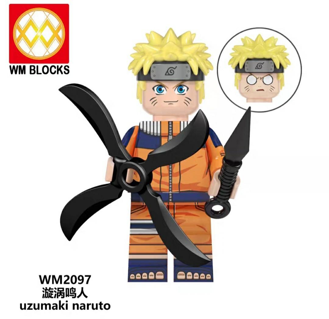 WM 6107 2097-2104 Naruto Minifigures (Lego compatible), Hobbies