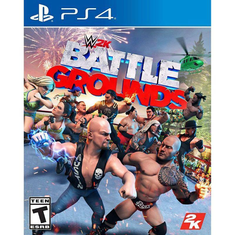 WWE 2K Battlegrounds (PS4 Games)(PS5 Games)(Digital), Video Gaming