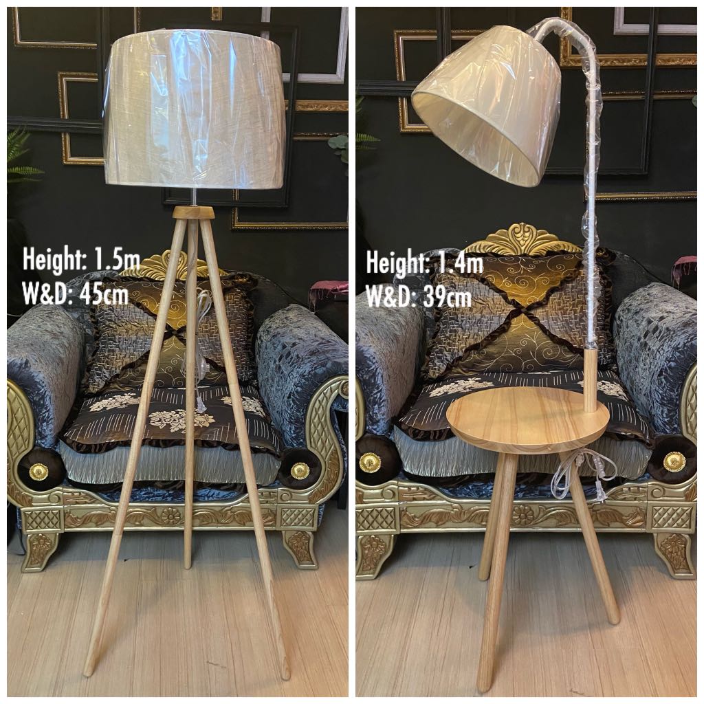 1.4m 1.5m floor lamp, Furniture & Home Living, Lighting & Fans