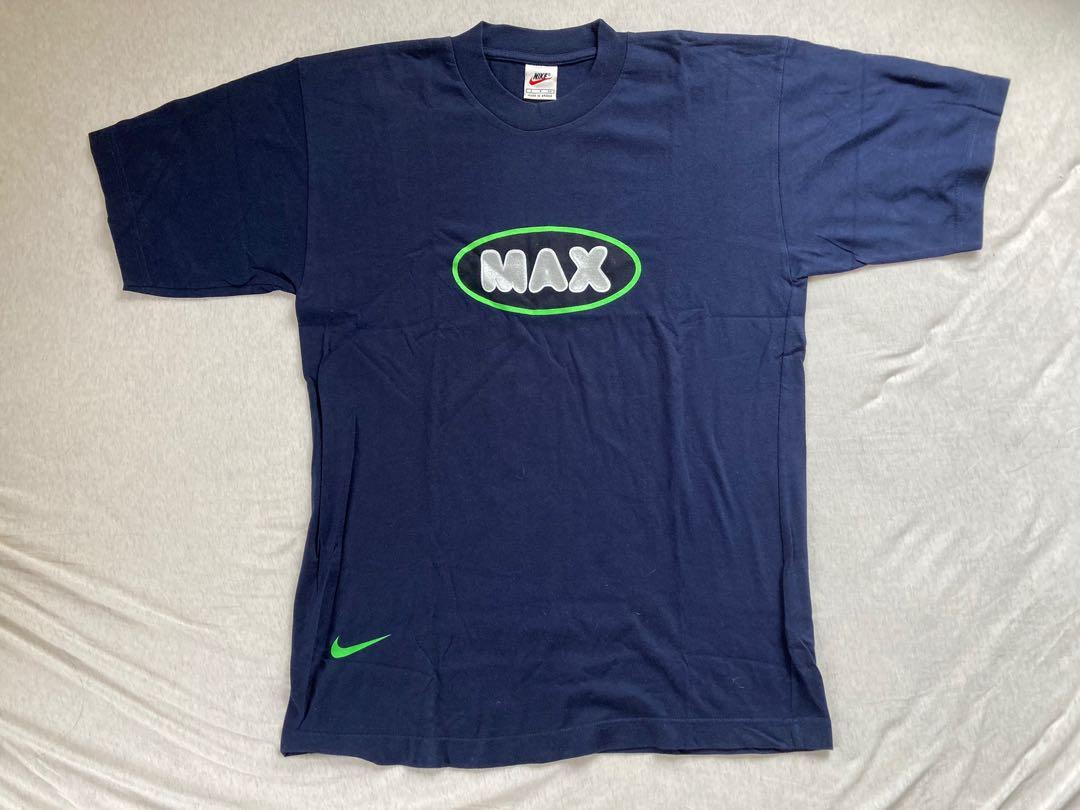 Vintage Nike Air Max 96 Logo T Shirt Made in Greece Navy Swoosh air Jordan ACG zoom air Carousell