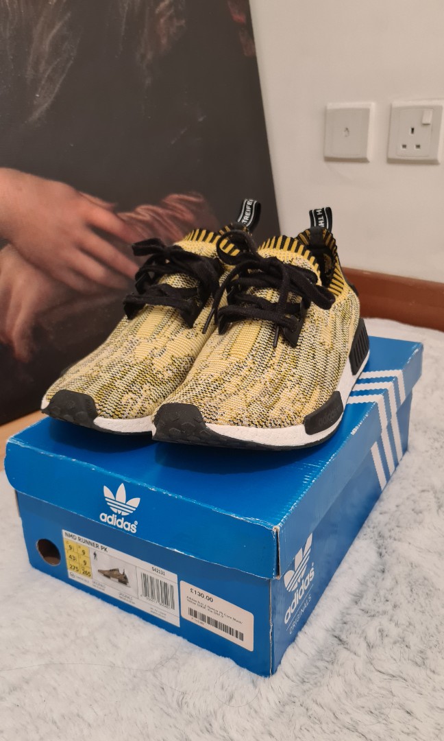 Adidas nmd store yellow camo